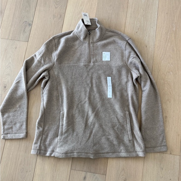 croft & barrow Other - Croft & Barrow Men's Zip Up Sweater - Light Brown